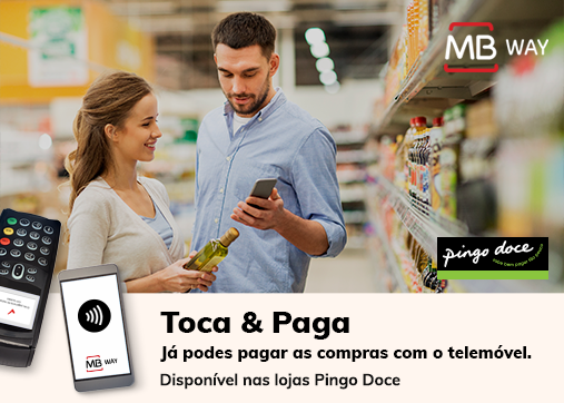 O NFC chegou ao Pingo Doce.