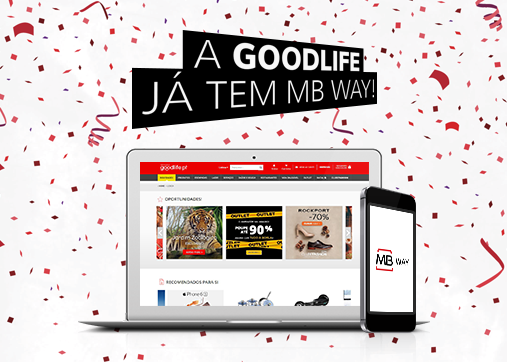 O MB WAY já chegou à Goodlife e oferece-lhe descontos.