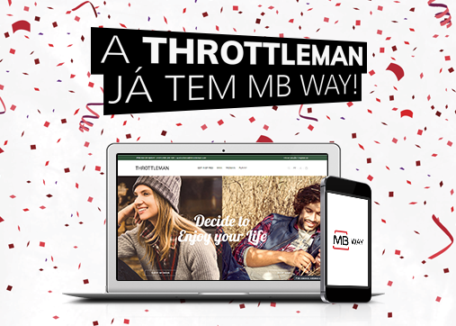 A Throttleman já aderiu ao MB WAY e dá descontos