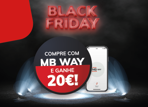 Faça 5 compras com MB WAY e ganhe 20€