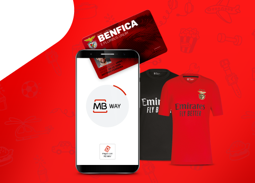 Ganhe 5€ em saldo na sua carteira virtual do Benfica ao aderir ao Mais Vantagens com MB WAY!